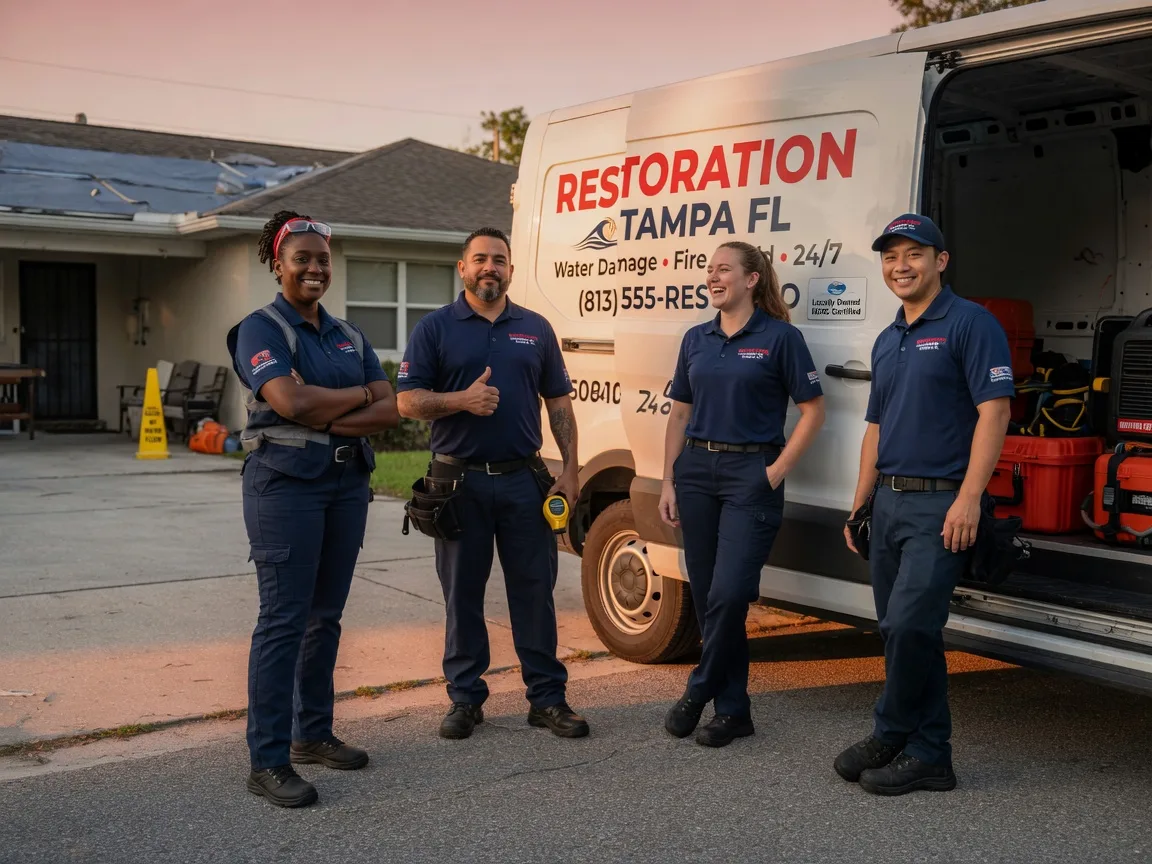 Water Damage Restoration company in Mingus, TX